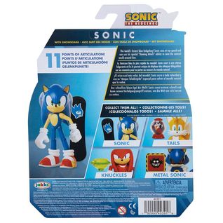 Sega sonic boneco articulado personagens - f00662 - FUN - Bonecos