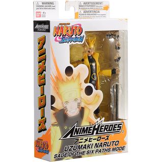 Figura Bandai Naruto Uzumaki Sage - Pirlimpimpim Brinquedos