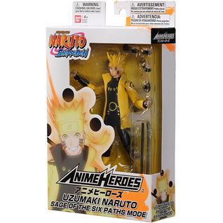 Figura Bandai Naruto Uzumaki Sage - Pirlimpimpim Brinquedos