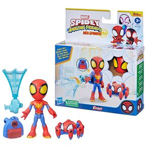 Boneco e Veículo - Spidey and His Amazing Friends - Corredor de Ferro -  Hasbro